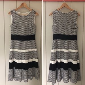 Anne Klein Fit & Flare Dress Sleeveless 4